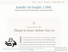 Tablet Screenshot of jennifermcnaught.com